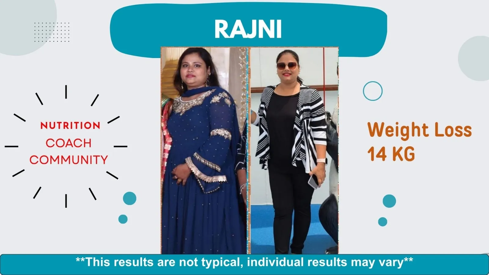 Rajni transformation — Weight Loss 14 KG